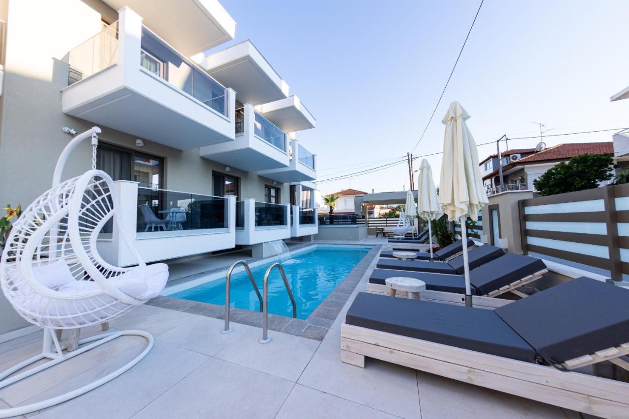 Ammos Luxury Apartments Vrasná 外观 照片