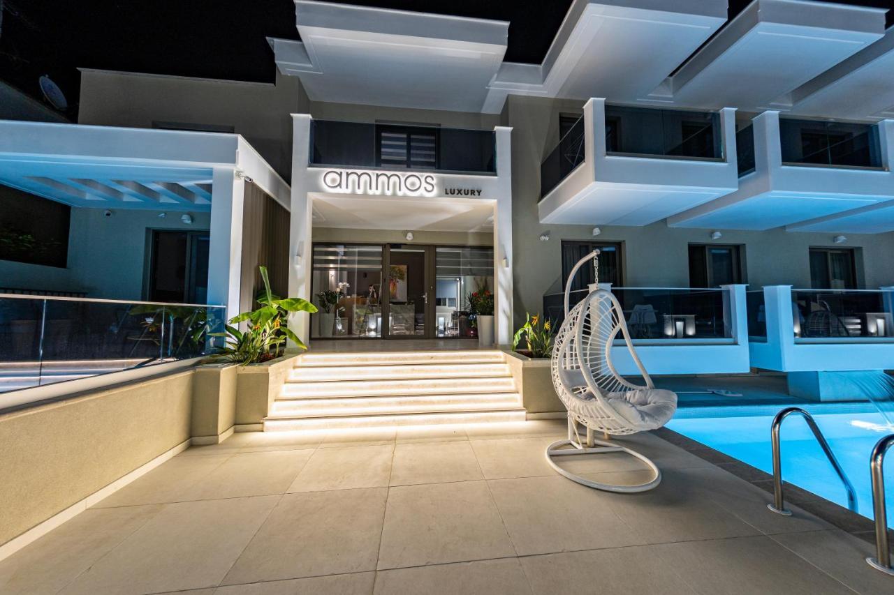 Ammos Luxury Apartments Vrasná 外观 照片
