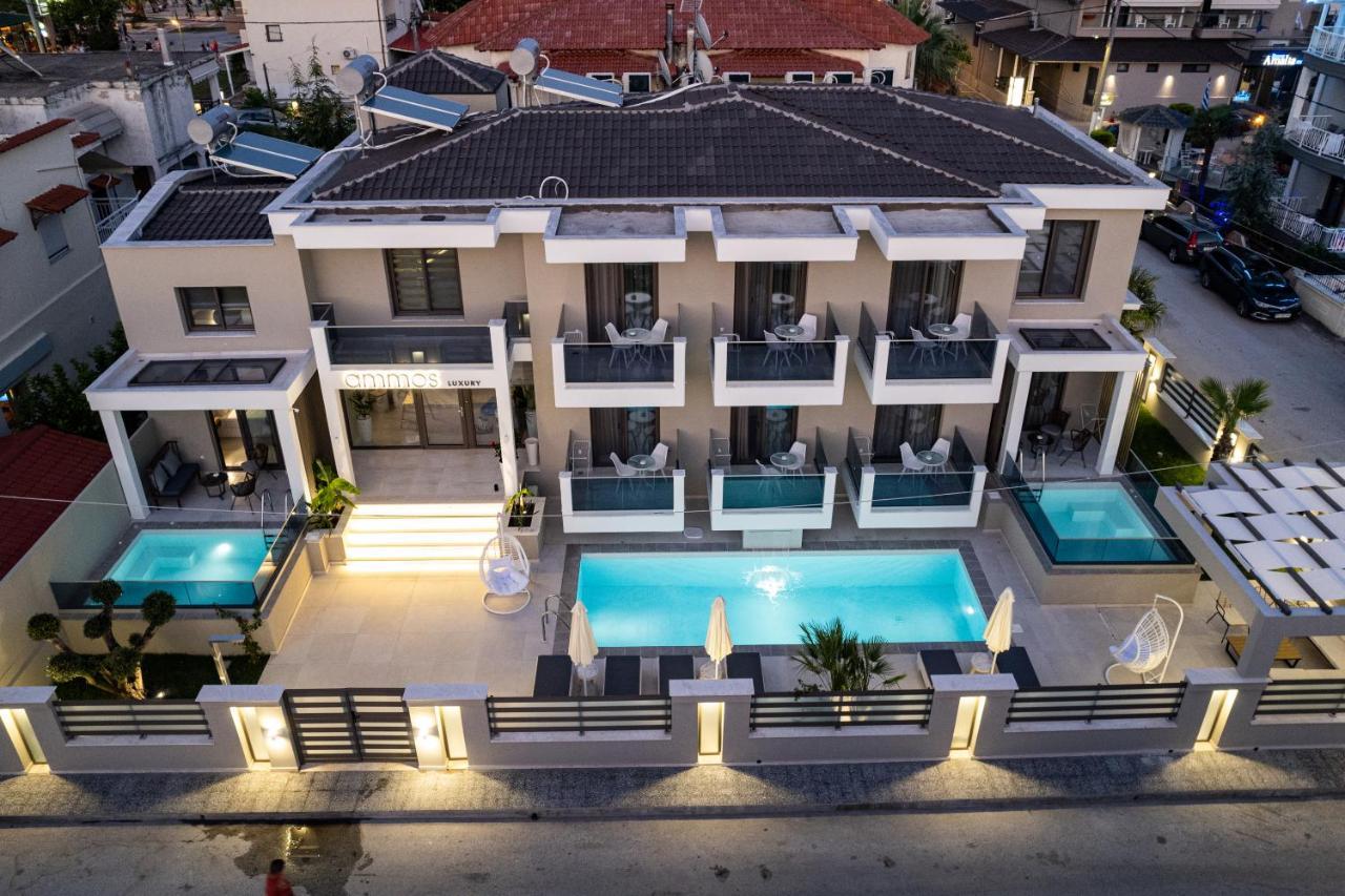 Ammos Luxury Apartments Vrasná 外观 照片