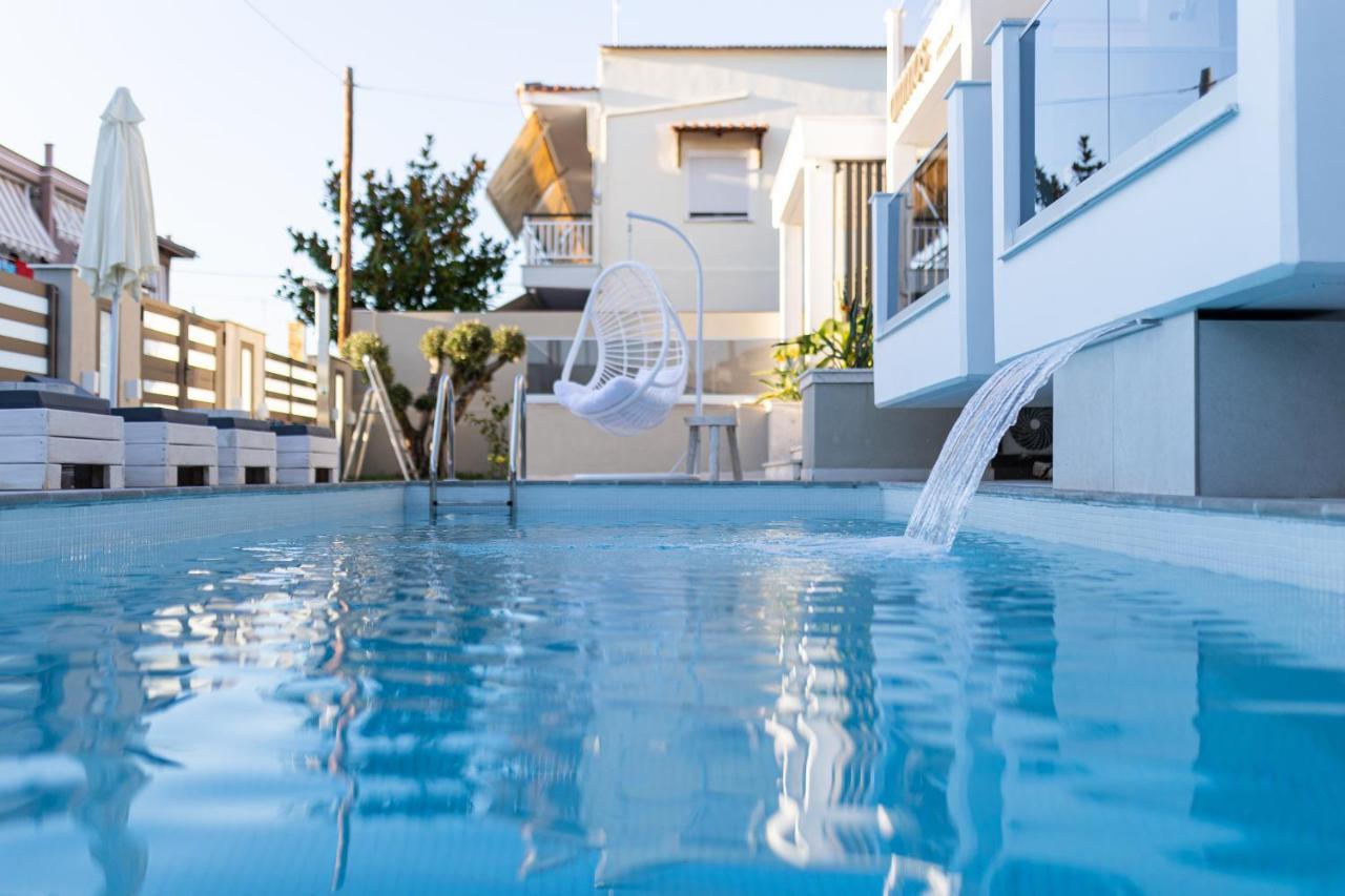 Ammos Luxury Apartments Vrasná 外观 照片